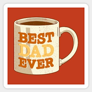 Best Dad Ever Classic Mug Second Sticker